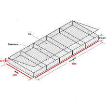 Popular Sales Hexagonal Basket Galvanized Gabion Box Bridge Protection Hot Dipped Galfan Woven Cage Wire Mesh